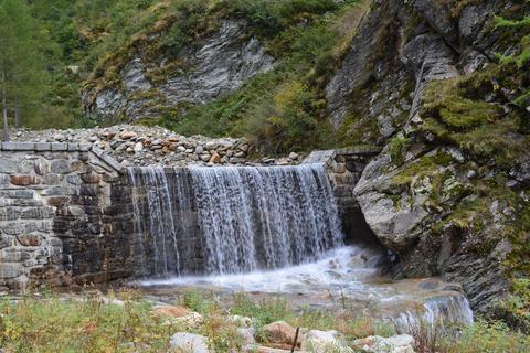 Cascatella sul torrente Rabbiosa